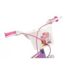 Kinderfahrrad 16 Zoll Paw Patrol Violett 1680 Mädchen + Kinderhelm Paw Patrol pink TOIMSA 10896
