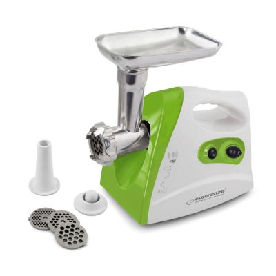 6. Esperanza Meatball EKM012G Fleischwolf (600W; weiß, grün)
