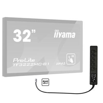 3. iiyama RC TOUCHV01 Kabelfernbedienung Monitor mit Drucktasten