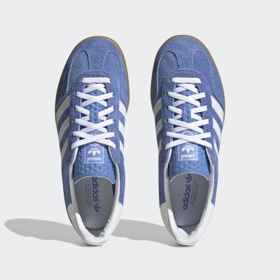 2. Damen-Sneaker adidas Gazelle Indoor W Blue Fusion aus blauem Veloursleder (HQ8717)