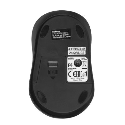 7. A4TECH G3-280N Funkmaus (glänzend grau)