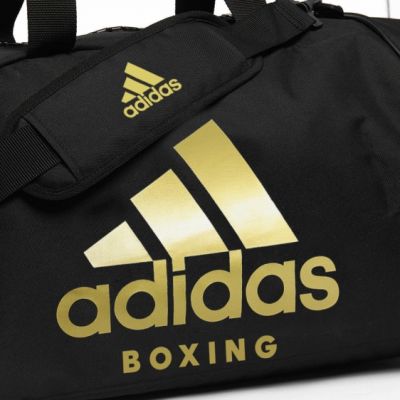 19. ADIDAS BOXING Sporttasche schwarz/gold M