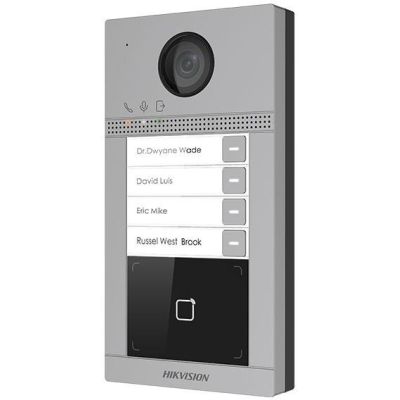 4. Hikvision DS-KV8413-WME1(C) Video-Türsprechanlage 2 MP Grau