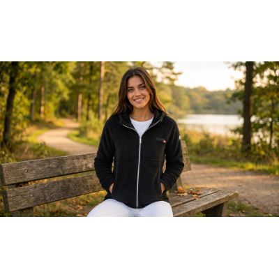 8. Damen-Fleecejacke Geographical Norway ULOTTA BLACK LADY 047-1 (WZ8181F/GN-BLACK)
