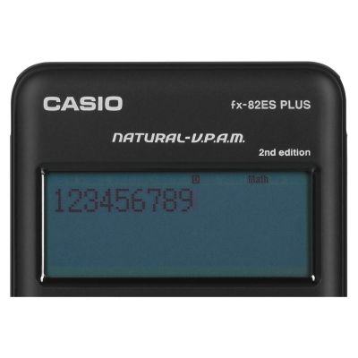 4. CASIO FX-82ESPLUS-2 Wissenschaftlicher Taschenrechner, 252 Funktionen, 77 x 162 mm, schwarze Box
