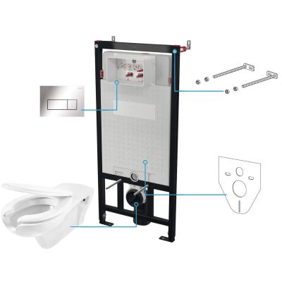 6-in-1 Unterputz-WC-Set
