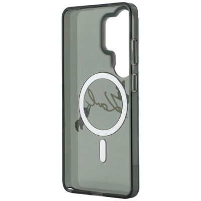7. Karl Lagerfeld IML KC Script MagSafe Hülle für Samsung Galaxy S26 Ultra - Schwarz