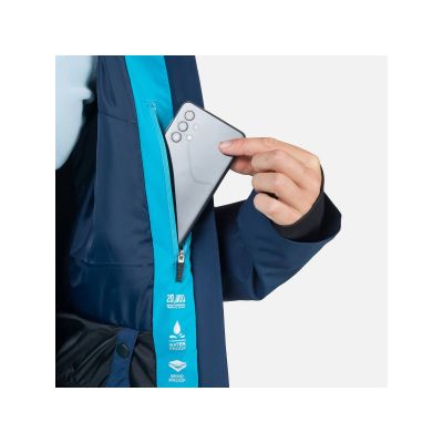 11. Rossignol Strawpile Jacket Jkt Marineblau