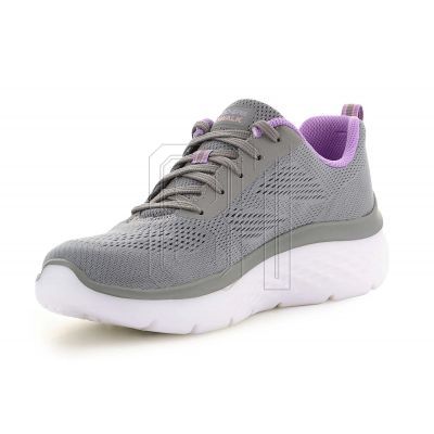 6. Skechers Hyper Burst W 124578-GYPR Schuhe