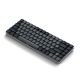 Satechi SM1 Slim Mechanische Bluetooth-Tastatur mit Hintergrundbeleuchtung (Dunkel)
