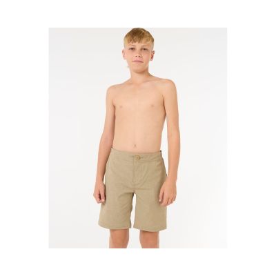 4. RIP CURL Boardwalk Phase-Boy Shorts Khaki