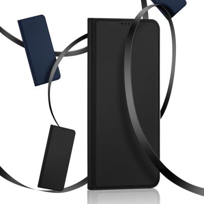 19. Dux Ducis Skin Pro Hülle für Realme 10 5G / Realme 9i 5G Cover Flip Card Wallet Stand Schwarz