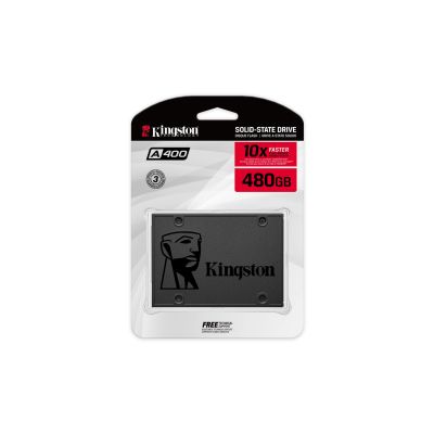 4. Kingston A400 SSD (480 GB; 2,5 Zoll; SATA 3.0; SA400S37/480G)