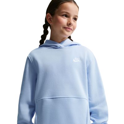 3. Nike Sportswear Club Fleece Kinder-Sweatshirt, Hellblau, FD3000 408