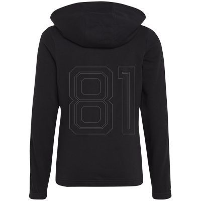 5. adidas Essentials 3-Streifen-Kapuzenpullover mit durchgehendem Reißverschluss Jr IC3634