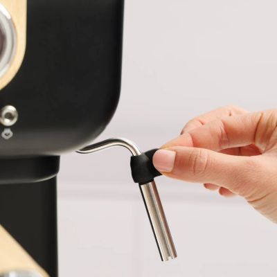 6. Taurus Onyx Moka 1050W Espressomaschine | 20 Bar Holz