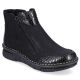 24. Bequeme, isolierte Stiefeletten mit Reißverschlüssen Rieker W RKR555