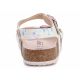 6. Birkenstock Rio Kids 1022232 Pastel Floral sandals