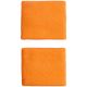 2. adidas Tennis Wristband Small Schweißbänder fürs Handgelenk, 2 Stück, orange KH1097
