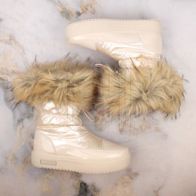 6. Big Star W INT1924B beige Fell Plateau Schneestiefel