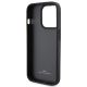 7. BMW Leder Hot Stamp iPhone 15 Pro Max Hülle - Schwarz