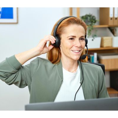 2. Headset Trust HS-260 ENC Black