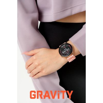 11. Smartwatch Gravity Roségold Armband + Armband GT11-5