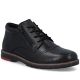 Bequeme Herren-Ankle-Boots aus Leder, gefüttert, schwarz, Rieker 10504-00