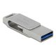 2. DeLOCK USB-C- + Typ-A-USB-Stick 5 Gbps 128 GB – Metallgehäuse