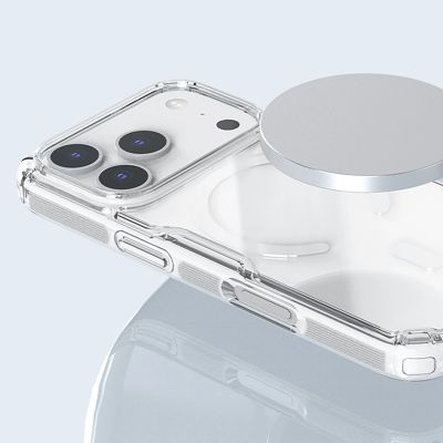 11. Nillkin Nature TPU Pro MagSafe-kompatible Hülle für iPhone 17 Pro – Weiß