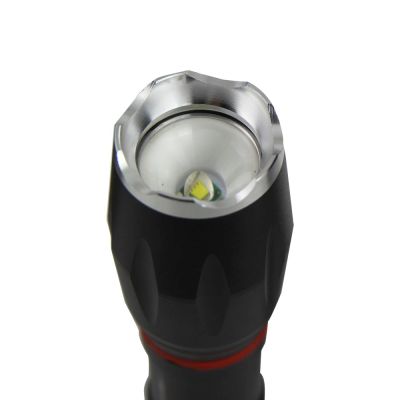 33. ESPERANZA Aluminium-Taschenlampe mit Seitenlicht COB DIONE EOT070