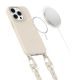 3. Tech-Protect MagNecklace MagSafe-Hülle für iPhone 15 Pro – Beige