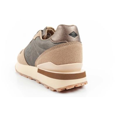 5. Lee Cooper Damen Sneaker, modisch, bequem, langlebig, beige, grau