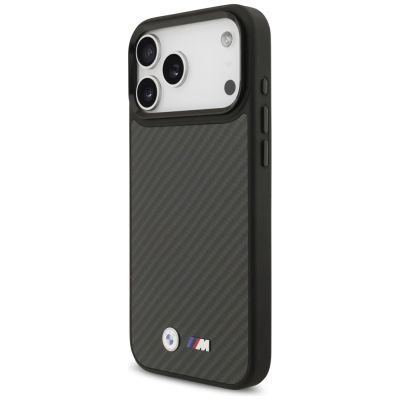 2. BMW M Kevlar Matt MagSafe Case für iPhone 17 Pro Max – Schwarz