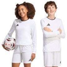 adidas Entrada 26 Long Sleeve Jersey Kindertrikot, weiß, KF5874
