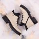 22. Wasserdichte, komfortable Damen-Winterstiefeletten in Beige Rieker Y3163-60