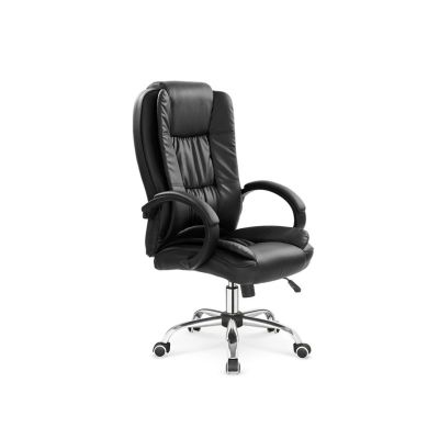 Relaxsessel 75 x 64 x 110–118 cm, Schwarz