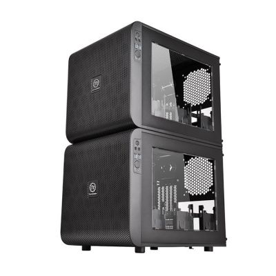 14. Thermaltake Core V21 CA-1D5-00S1WN-00 Gehäuse (Micro ATX, Mini ITX; Schwarz)