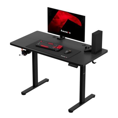 2. Huzaro Hero 8.1 Schwarzer Gaming-Schreibtisch