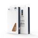 8. Dux Ducis Hivo Samsung Galaxy S25 Edge Hülle mit Klappdeckel und RFID-Schutz - Braun