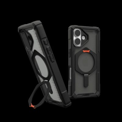 UAG Plasma XTE MagSafe Hülle für iPhone 17 - Schwarz und Orange