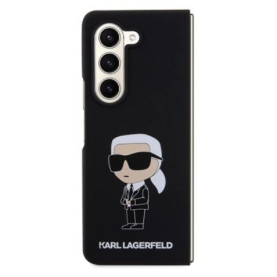 2. Karl Lagerfeld KLHCZFD5SNIKBCK Z Fold5 Hardcase schwarz/schwarz Silikon Ikonik