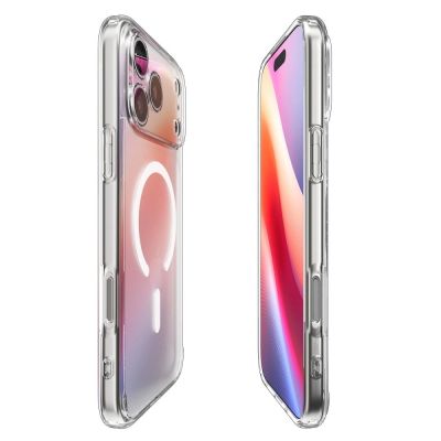 6. Spigen Ultra Hybrid MagSafe Case für iPhone 17 Pro - Weiß