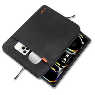 6. Tech-Protect Defender Laptop- und Tablet-Tasche 11-13 Zoll - Schwarz