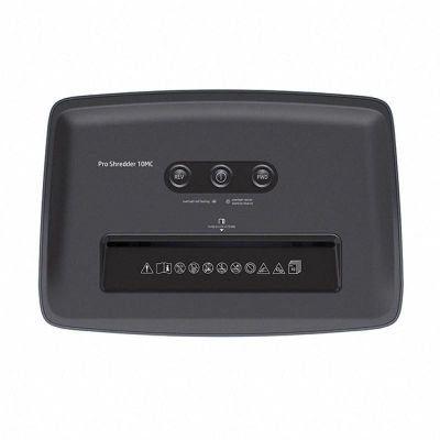 3. HP PRO SHREDDER 10MC Mikro-Aktenvernichter, P-5, 10 Blatt, 20 l, dunkelgrau