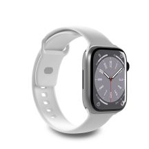 Puro Icon Silikonarmband für Apple Watch 38 / 40 / 41 mm - weiß (2 Stk.)