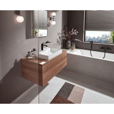 8. Hansgrohe Vivenis Einhebel-Waschtischarmatur 110 mit Lift-Up-Ablauf, matt schwarz