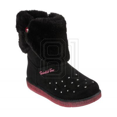 5. Skechers GLITZY GLAM COZY CUDDLERS JR 314851L-BLK Schuhe