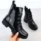 2. Damen-Lackleder-Winterboots im Worker-Stil, schwarz, M.Daszyński MR23123