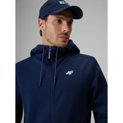 5. Herren-Sweatshirt mit Reißverschluss und Kapuze 4F 4FRSS26TSWSM2979-31S
